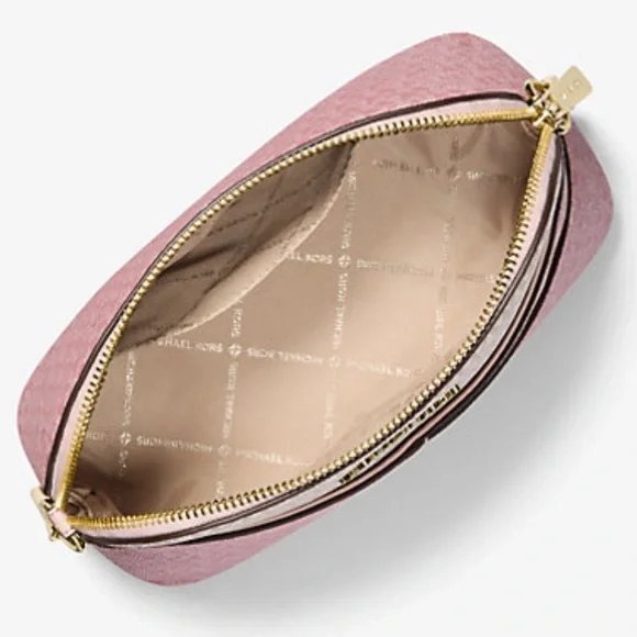 🌷 Michael Kors Jet Set Travel Medium Color-Block Signature Logo Crossbody Bag 🌷 - Picture 7 of 16